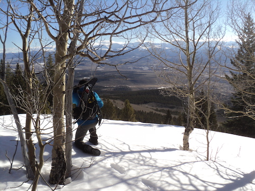 looking towards leadville