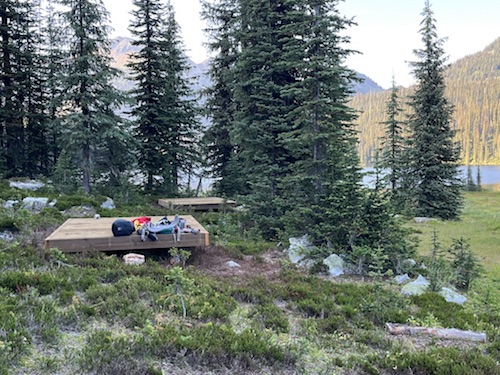 i'm the only one at the campground