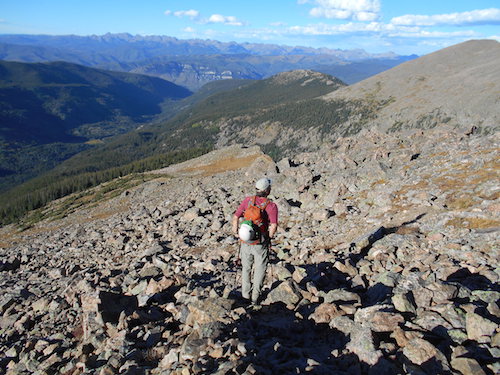 still far from half moon pass