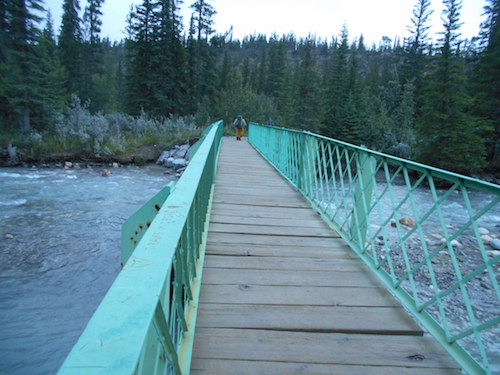 bridge over siffleur river