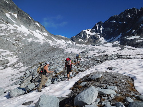 aiming for the col