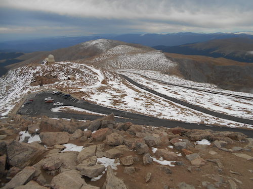 observatory from the summit