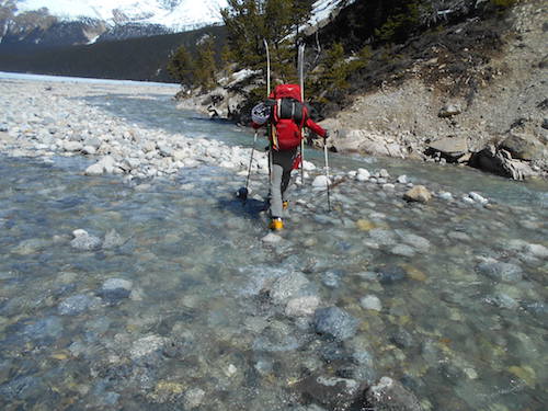 crossing the creek again