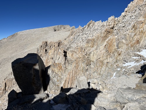 trail on the backside