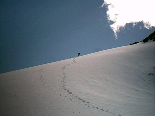 snow slope