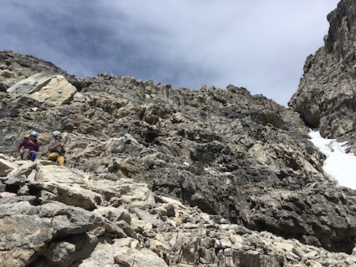 nearing the crux