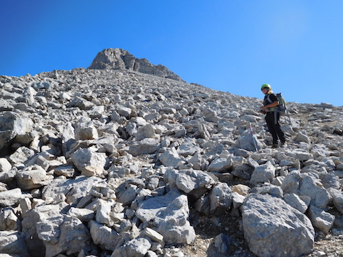 significant talus slope