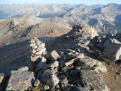 several 14ers in the background